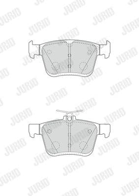 Brake Pad Set, disc brake 573409J - image 2