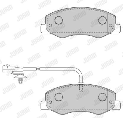 Brake Pad Set, disc brake 573358J