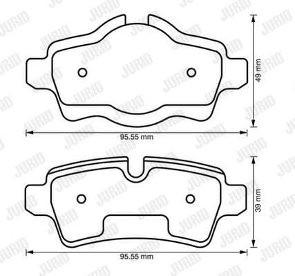 Brake Pad Set, disc brake 573200J