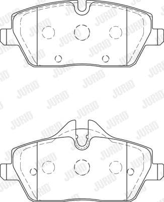 Brake Pad Set, disc brake 573733J