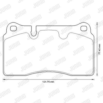 Brake Pad Set, disc brake 573296J - image 2