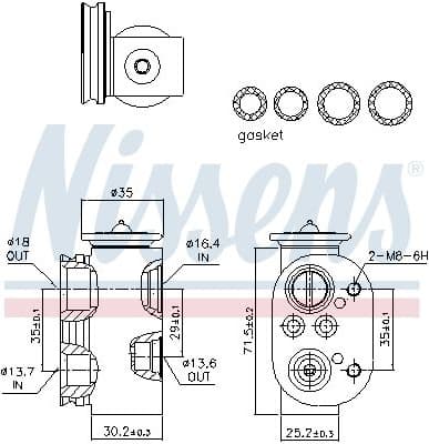 Expansion Valve, air conditioning ** FIRST FIT ** 999229 - image 6