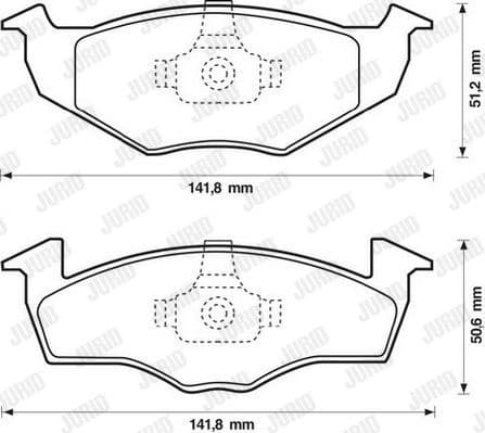 Brake Pad Set, disc brake 571923J - image 2