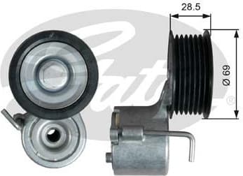 Belt Tensioner, V-ribbed belt DriveAlign™ T39332