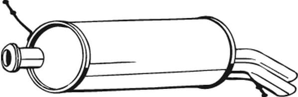 Rear Muffler 135-547