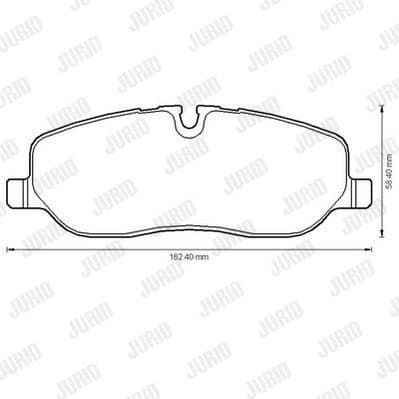 Brake Pad Set, disc brake 572521J