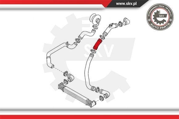 Charge Air Hose 24SKV653 - image 4