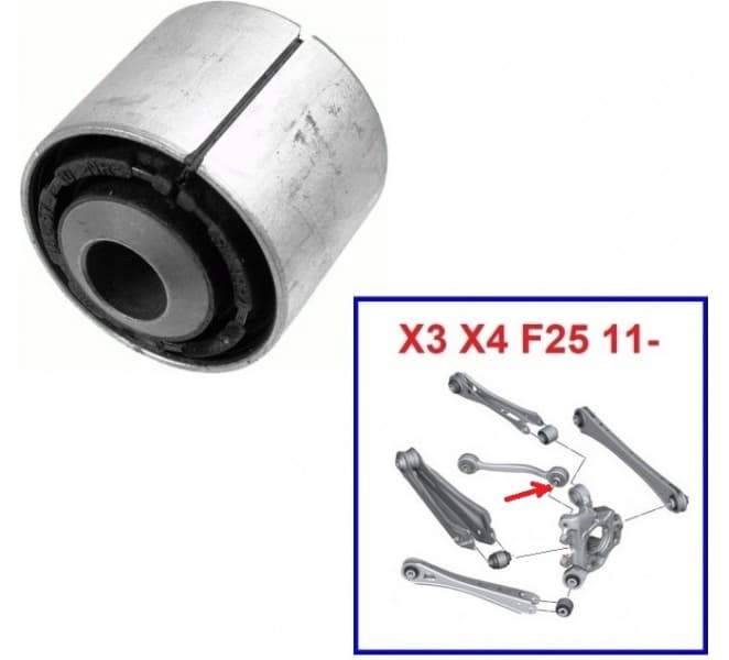 Silentblock rear axle 36314 01