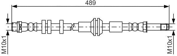 Brake Hose 1 987 481 691