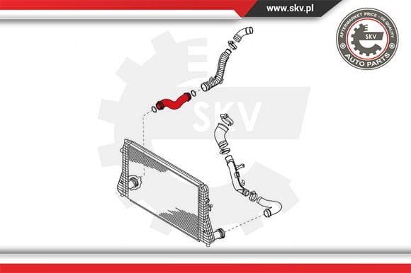 Charge Air Hose 24SKV643 - image 4
