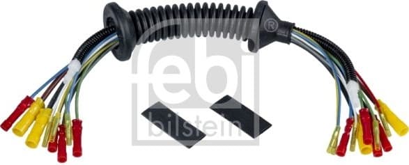 Cable Repair Kit, tailgate febi Plus 107043