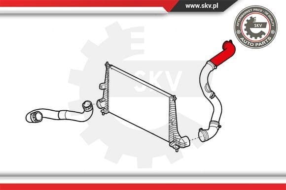 Charge Air Hose 24SKV869 - image 2