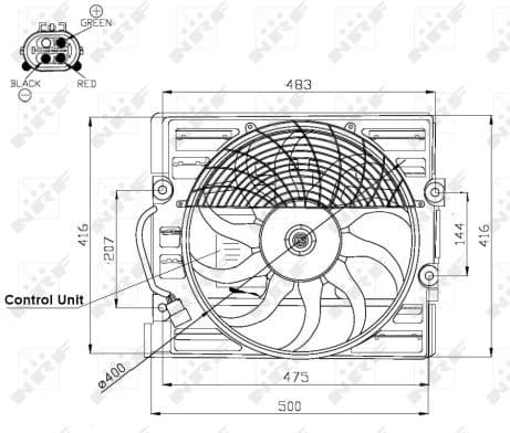 Fan, engine cooling 47481 - image 2