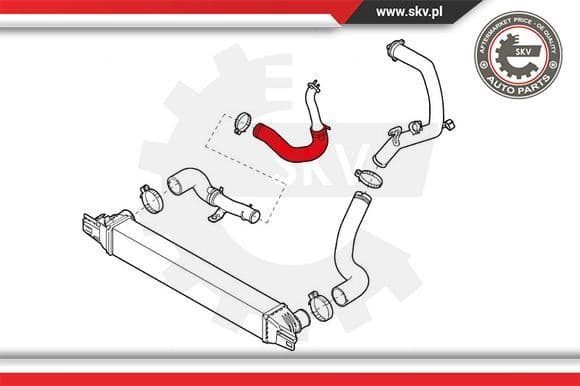 Charge Air Hose 24SKV660 - image 4