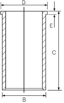 Cylinder Liner 14-022560-00