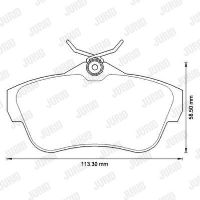 Brake Pad Set, disc brake 573281J