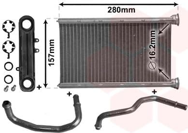 Heat Exchanger, interior heating *** IR PLUS *** 21006069