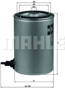 Filter diesel fuel KC87D