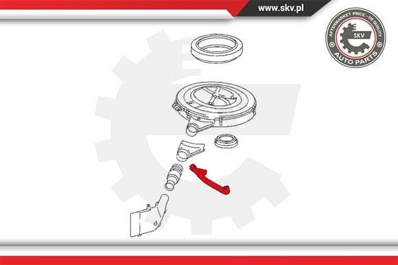 Hose, crankcase ventilation 31SKV118 - image 4