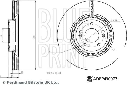 Brake Disc ADBP430077