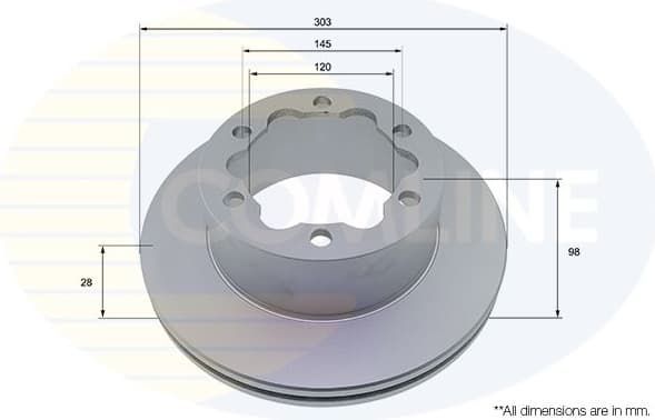 Brake Disc COATED ADC2999V