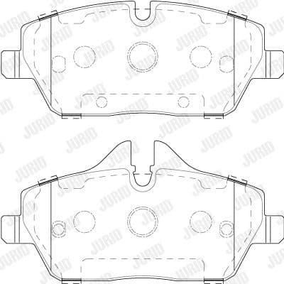 Brake Pad Set, disc brake 573841J