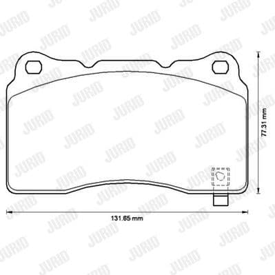 Brake Pad Set, disc brake 572508J - image 2
