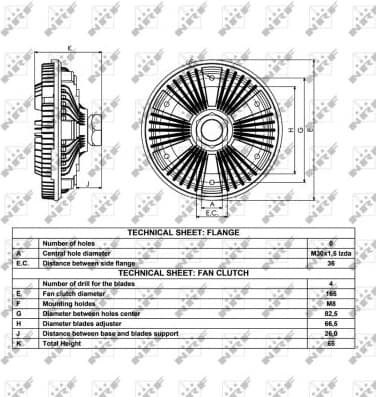 Clutch, radiator fan 49040 - image 4