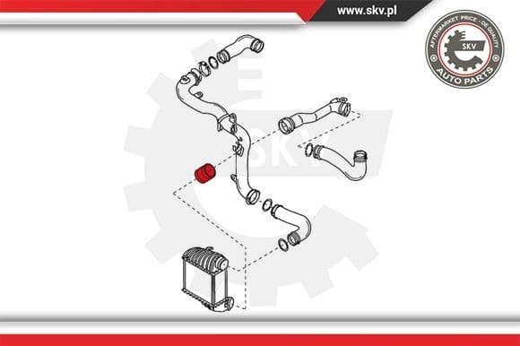 Charge Air Hose 24SKV042 - image 3