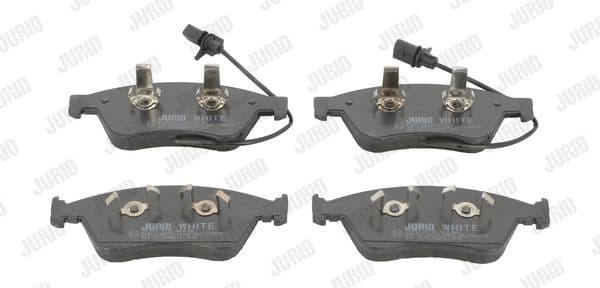 Brake Pad Set, disc brake Jurid White Low Dust 573207JC - image 2