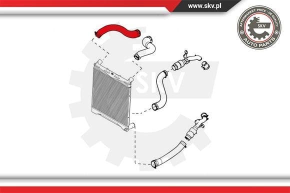 Charge Air Hose 24SKV668 - image 4