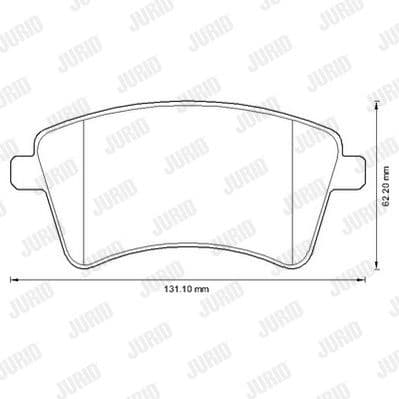 Brake Pad Set, disc brake 573284J - image 2
