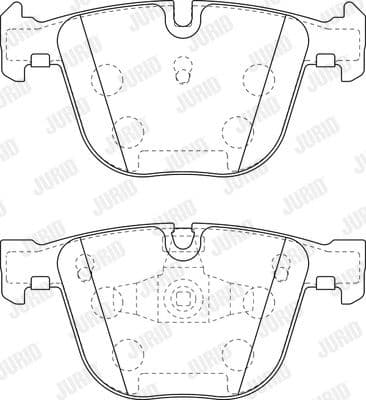 Brake Pad Set, disc brake 573271J