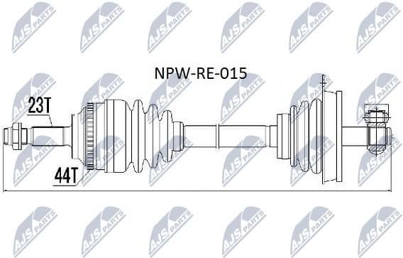 Drive Shaft NPW-RE-015 - image 4