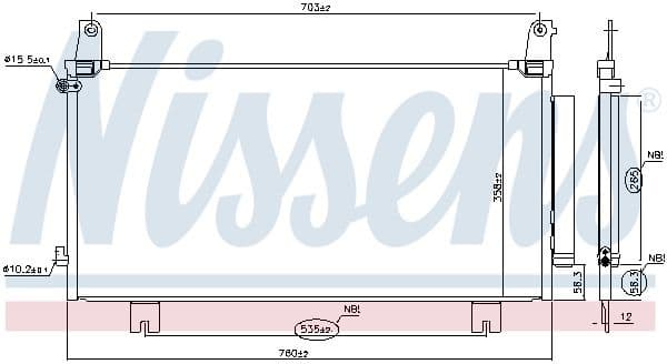 Condenser, air conditioning 941219 - image 4