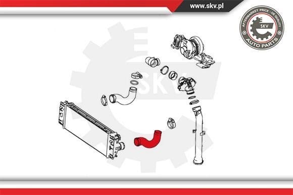 Charge Air Hose 24SKV671 - image 4