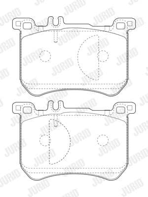 Brake Pad Set, disc brake 573797J