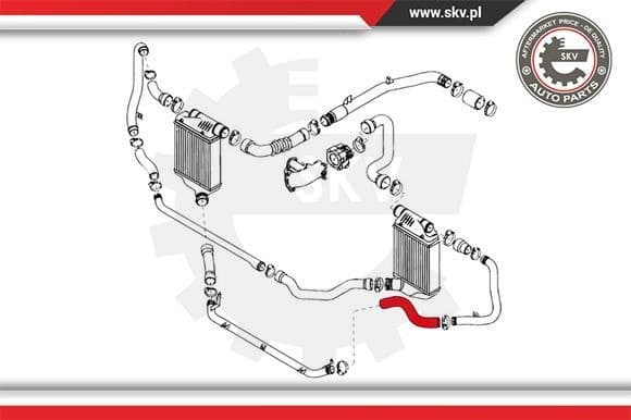 Charge Air Hose 24SKV082 - image 3