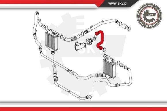 Charge Air Hose 24SKV084 - image 3
