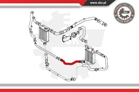 Charge Air Hose 24SKV181 - image 4