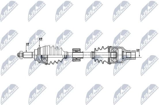 Drive Shaft NPW-SU-027 - image 5
