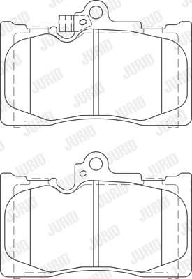Brake Pad Set, disc brake 573413J