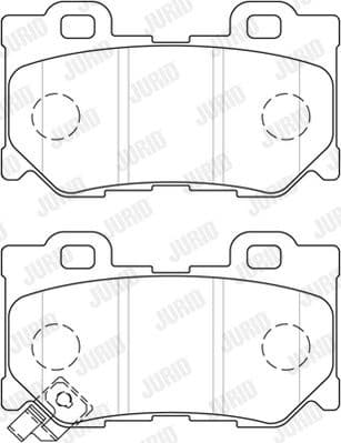 Brake Pad Set, disc brake 572659J