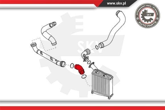 Charge Air Hose 24SKV099