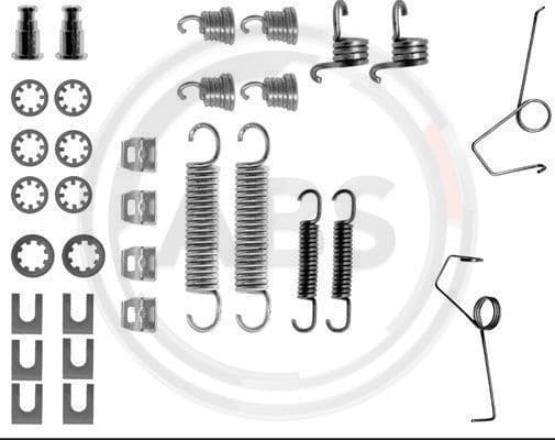 Accessory Kit, brake shoes 0686Q