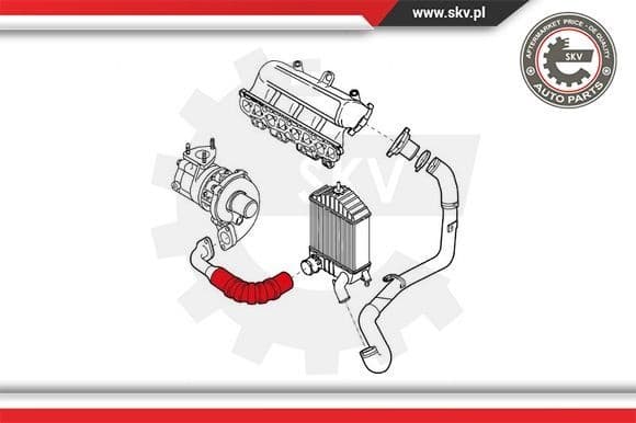 Charge Air Hose 24SKV983 - image 4