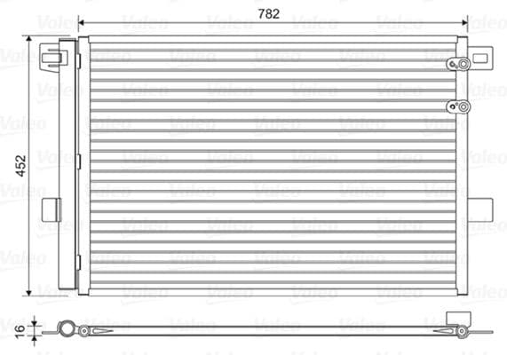 Condenser, air conditioning 814054