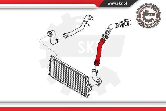Charge Air Hose 24SKV654