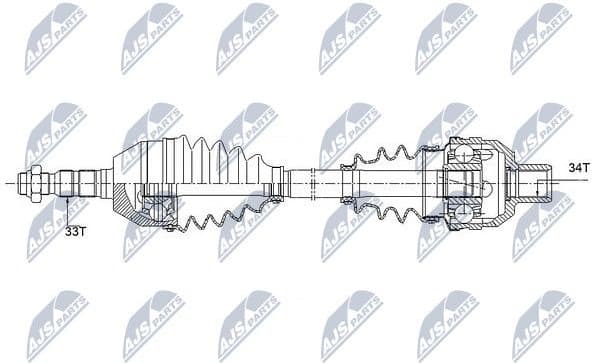 Drive Shaft NPW-PL-089 - image 4