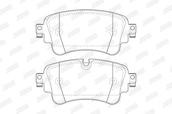 Brake Pad Set, disc brake 573629J